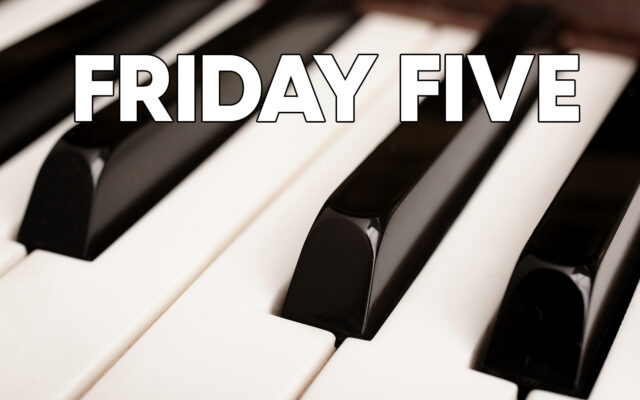 Friday Five: Piano Players Who Sing