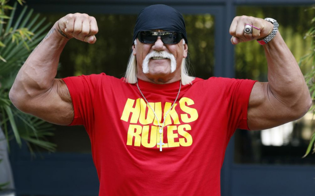 LONDON, UNITED KINGDOM - MAY 19: Hulk Hogan sighted at the ITV Studios in London, England. (